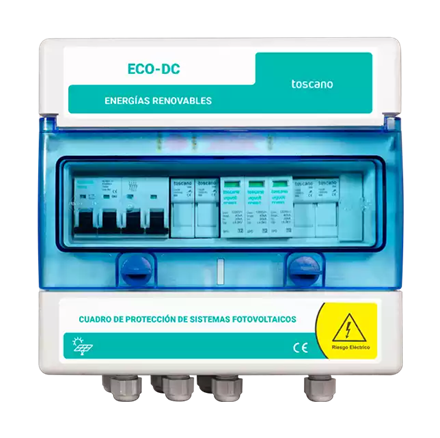 Cuadro de protección ECO-DC de Toscano