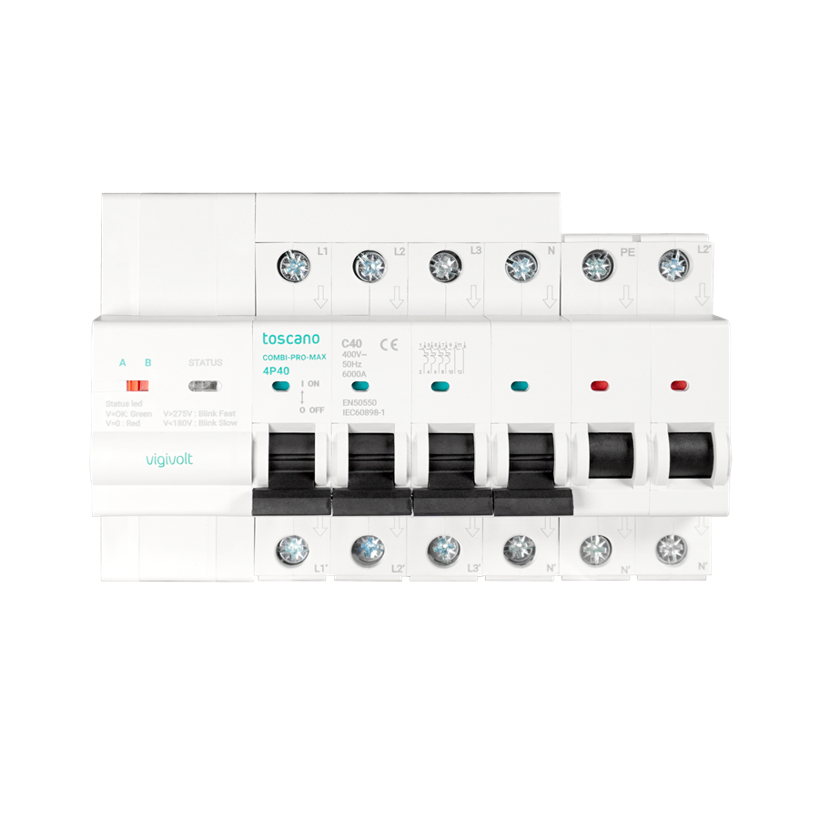 Sistema Backup COMBI-PRO-MAX 4P de Toscano