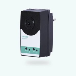 Control de alarma de nivel, 230Vac, 90dB, batería recargable