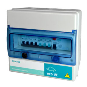 4 polos 40A 400/230VAC con protección sobretensiones transitoria 15kA y permanente
