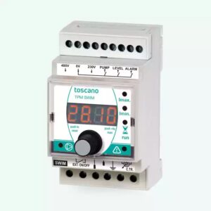 Protector motor digital tpm-swim, 1 bomba de natacion a contracorriente, 0-40a, 230/400vac