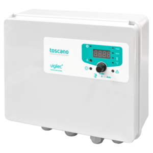 1 bomba 0-16A, monofásica/trifásica 230/400Vac, multicontrol