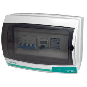 1 bomba, 0-14A, monofásica, 230Vac, con diferencial, trafo. 300W, puerto comunicación