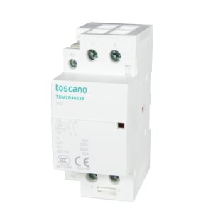 TCM2P40230 · Contactor bipolar 40A bobina 230Vac toscano