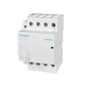 TCM3P40230 · Contactor tripolar 40A bobina 230Vac toscano