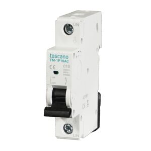 TMAC1P10 · Magnetotermico AC 1x10A curva C 50/60Hz  6kA