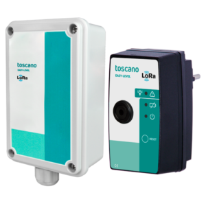 ALARM-BOX-LORA · Hidronivel de alarma vía radio tecnología lora. Alimentación 230Vac (receptor) y batería 3 x 1,5V aa (emisor), alcance hasta 200 metros alarm panel via radio technology lora. Power supply 230Vac (receiver) and 3 x 1,5V aa battery (emitter), range up to 200 meters.