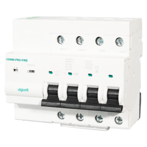 COMBI-PRO-FIRE-1000 · Seccionador 1000 Vdc 63A motorizado con reconexión automatica, sistema safety lock, para aislamiento de strings