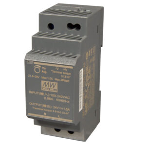 Fuente de alimentación rail DIN, 230Vac / 12Vdc, 1,25A, 15W